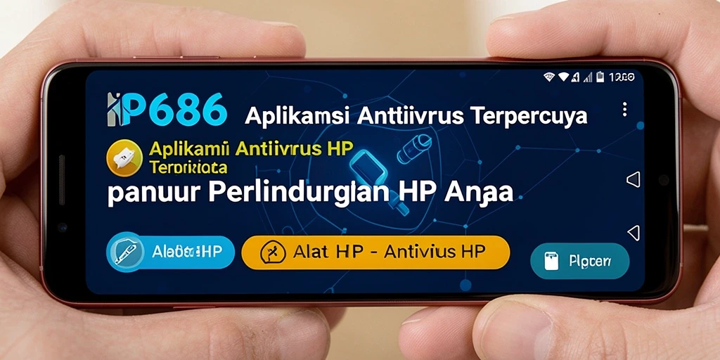 Tampilan antarmuka AP686 yang ramah pengguna dan fungsional.