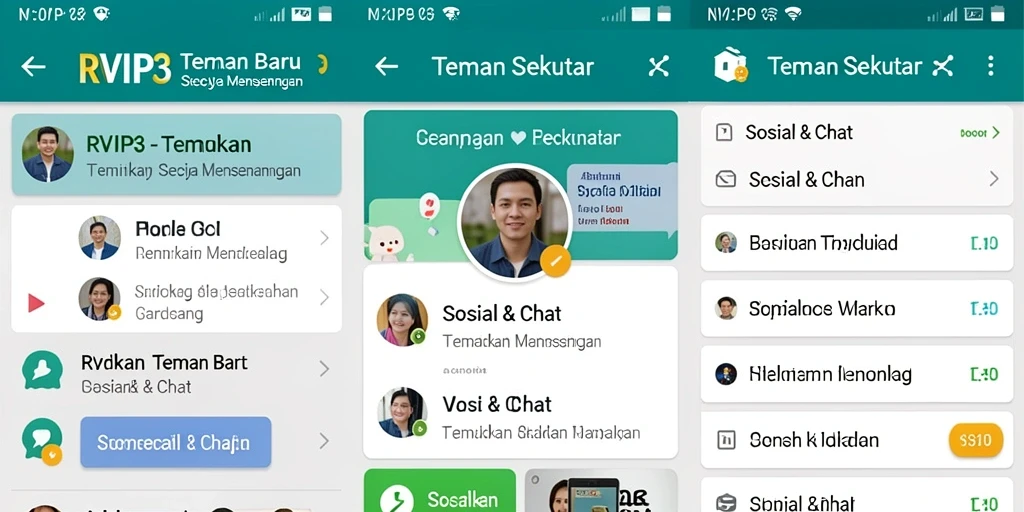 Tampilan antarmuka RVIP3 yang modern dan interaktif.