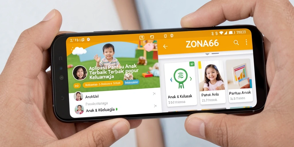 Tampilan antarmuka ZONA66 yang intuitif dan mudah digunakan.
